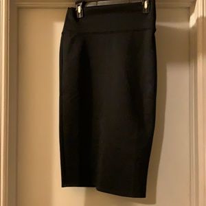 Pencil knee length skirt